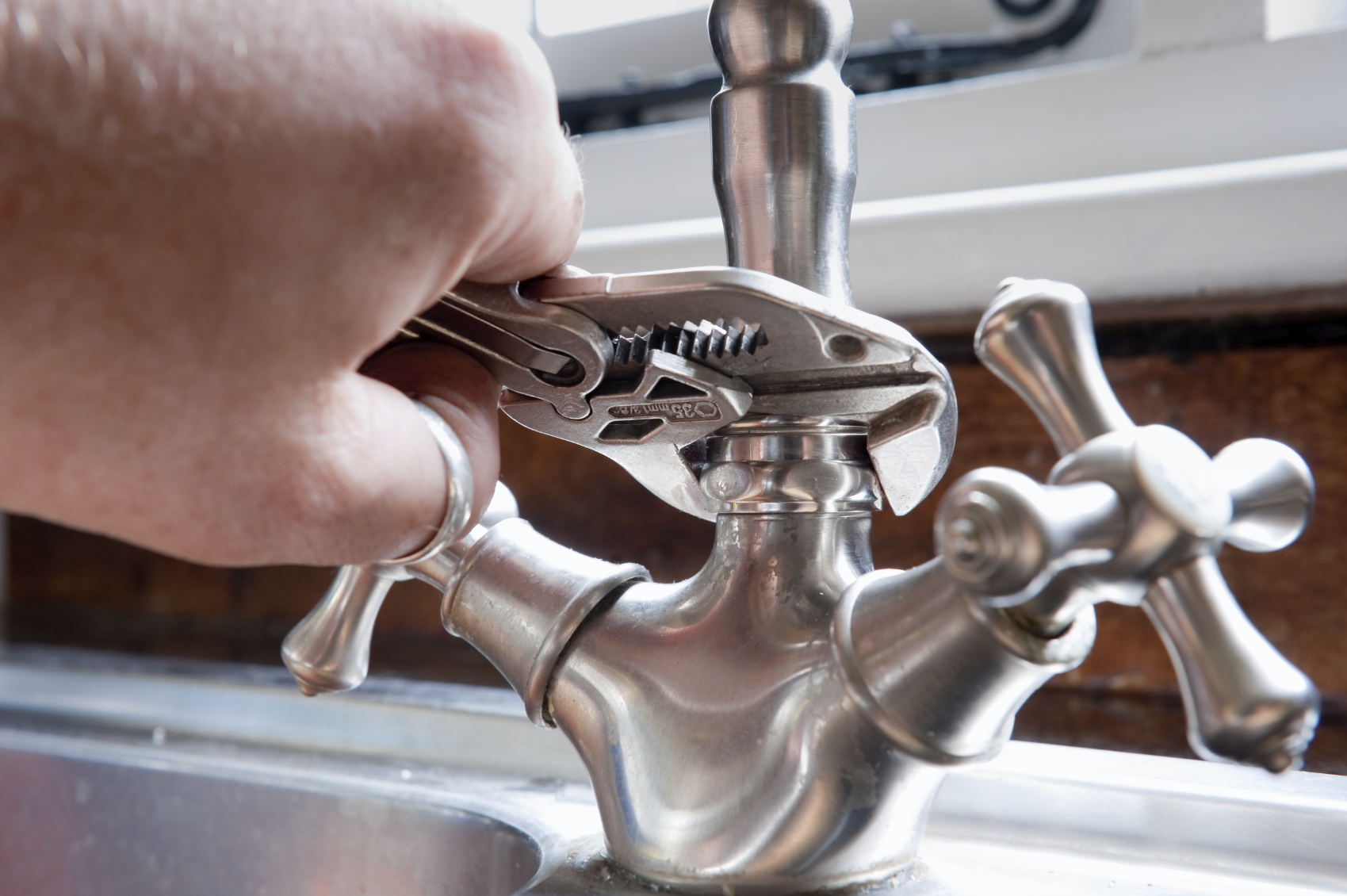 Emergency plumber responding to a 24-hour call-out in Leeds